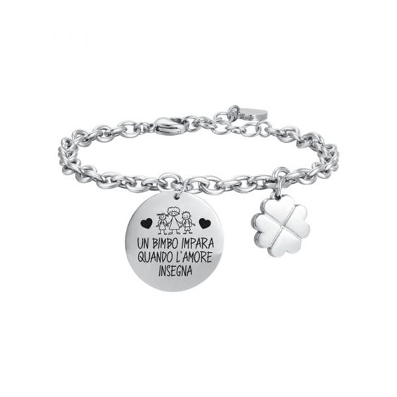 Bracciale Luca Barra Donna in Acciaio BK2488 - BK2488